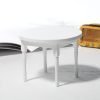 White dining table